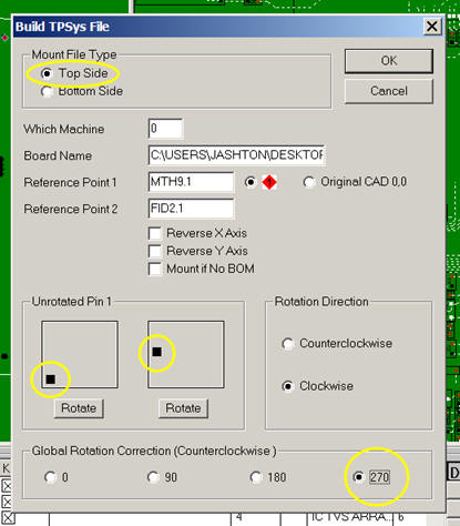 mydata assembly electronics rotation of components