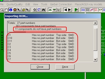 DNI - Do Not Install BOM components