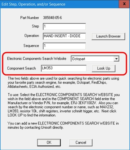 software crosschecking PCB component footprint and bom footprint.