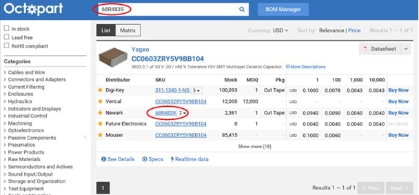 software crosschecking PCB component footprint and bom footprint.