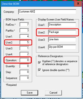 electronics package shape size