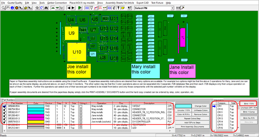 paperless PCB assembly