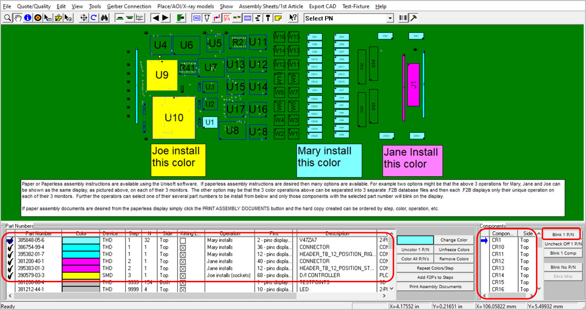paperless assembly PCB