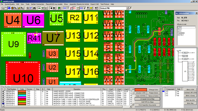 pc board assembly process documents